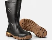 Steel-toe gumboots