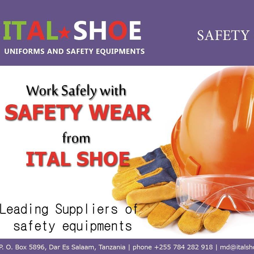 Ital Shoe safety wear poster